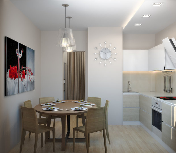 Фото из портфолио Квартира на Филевском бульваре – фотографии дизайна интерьеров на INMYROOM