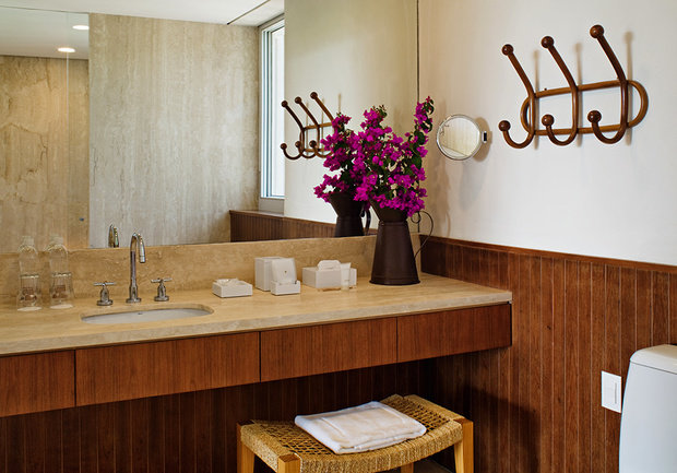 Фотография: Ванная в стиле Прованс и Кантри, Скандинавский, Современный, Декор интерьера, Дома и квартиры, Городские места, Отель, Проект недели – фото на INMYROOM