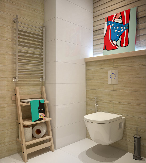 Фото из портфолио Дизайн квартиры-студии – фотографии дизайна интерьеров на INMYROOM