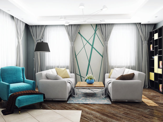 Фотография: Гостиная в стиле Прованс и Кантри – фото на INMYROOM