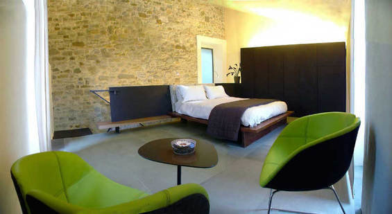 Фотография: Спальня в стиле Минимализм, Италия, Дома и квартиры, Городские места, Отель – фото на INMYROOM