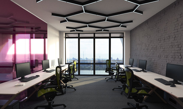 Фото из портфолио Офис маркетингового агенства – фотографии дизайна интерьеров на INMYROOM