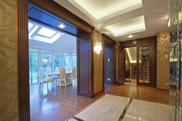 Фото из портфолио Реализованный проект интерьеров загородного дома – фотографии дизайна интерьеров на INMYROOM