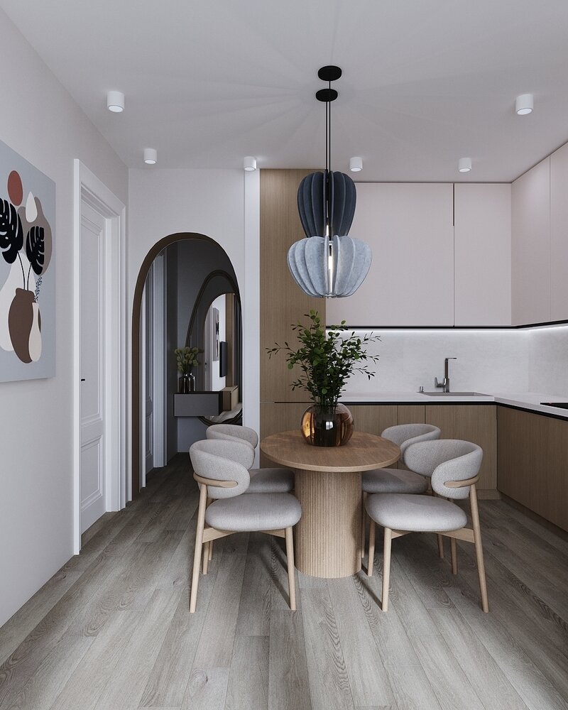 Фото из портфолио Интерьер однокомнатной квартиры в ЖК "Русская Европа" – фотографии дизайна интерьеров на INMYROOM Фото из портфолио Интерьер однокомнатной квартиры в ЖК "Русская Европа" – фотографии дизайна интерьеров на INMYROOM