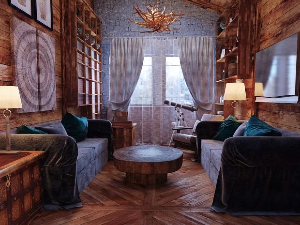 Фото из портфолио Кабинет – фотографии дизайна интерьеров на INMYROOM