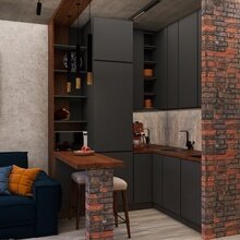 Фото из портфолио Студия для студента. – фотографии дизайна интерьеров на INMYROOM