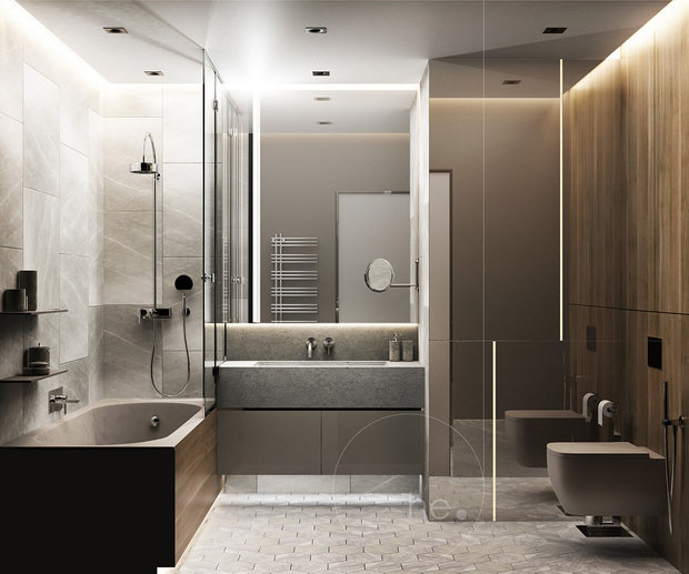 Фото из портфолио Hoffmann Apartment – фотографии дизайна интерьеров на INMYROOM