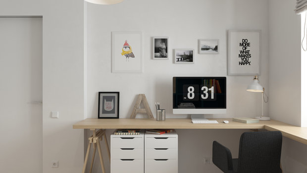 Фото из портфолио Скандинавский лофт – фотографии дизайна интерьеров на INMYROOM