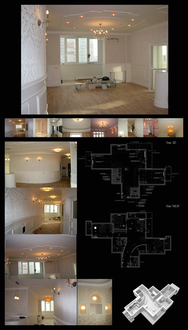 Фото из портфолио Легкая классика – фотографии дизайна интерьеров на INMYROOM