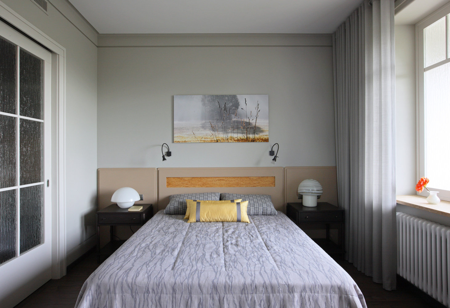 Фотография: Спальня в стиле Современный, Эклектика, Квартира, Проект недели, Москва, новостройка, Монолитный дом, Наталья Юнг, Светлана Озерова, 4 и больше, Более 90 метров – фото на INMYROOM Фотография: Спальня в стиле Современный, Эклектика, Квартира, Проект недели, Москва, новостройка, Монолитный дом, Наталья Юнг, Светлана Озерова, 4 и больше, Более 90 метров – фото на INMYROOM