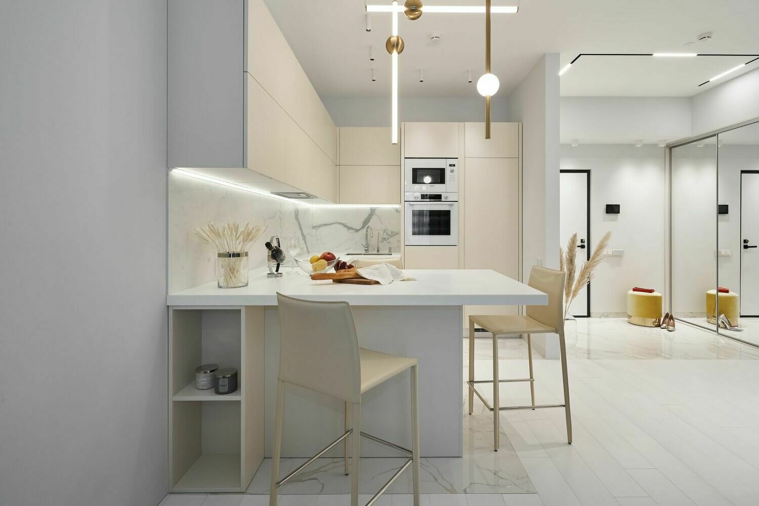 Фотография: Кухня и столовая в стиле Современный, Минимализм, – фото на INMYROOM