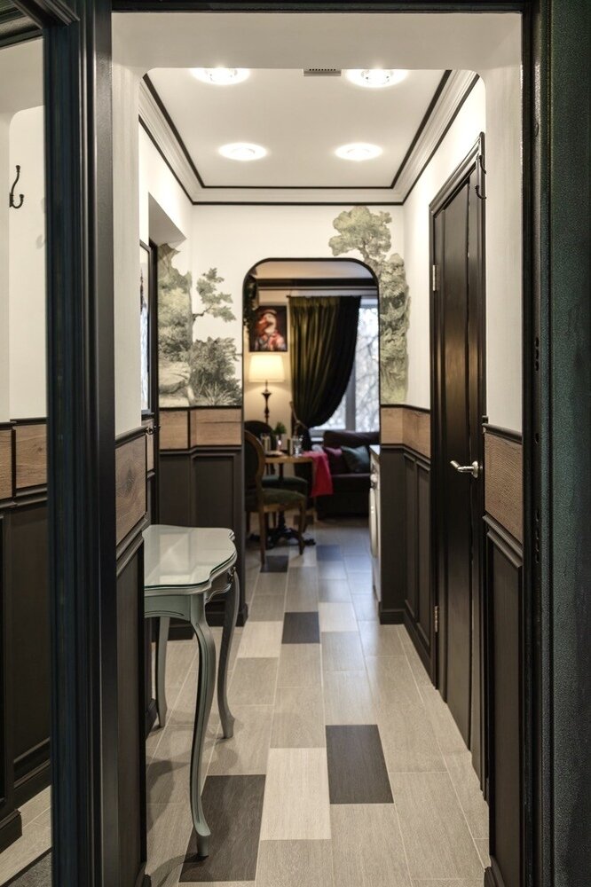 Фотография: в стиле , Квартира, Москва, Ремонт на практике, Хрущевка, Кирпичный дом, 1 комната, до 40 метров – фото на INMYROOM