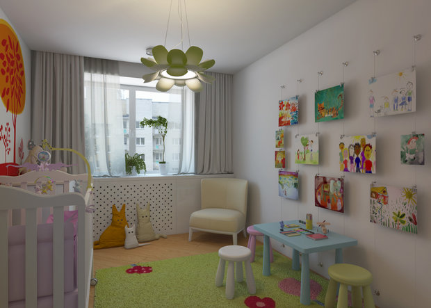 Фото из портфолио Квартира на Кловке – фотографии дизайна интерьеров на INMYROOM