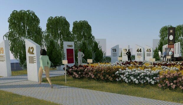 Фото из портфолио Дизайн – проект Мемориала в села Хлебновка Балаковского района – фотографии дизайна интерьеров на INMYROOM