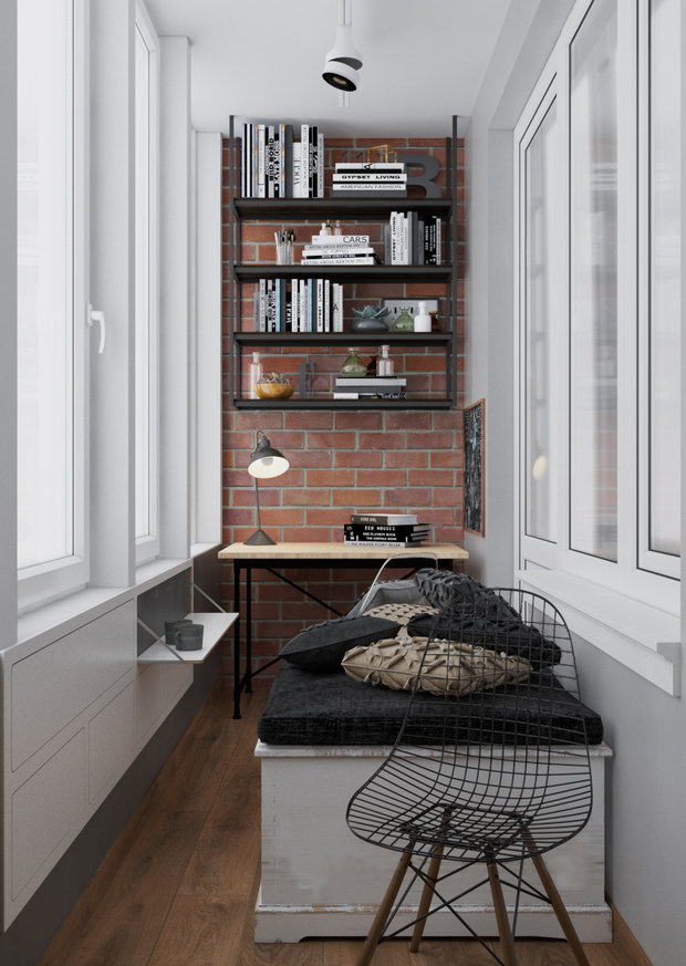 Фото из портфолио Воздушный контраст – фотографии дизайна интерьеров на INMYROOM