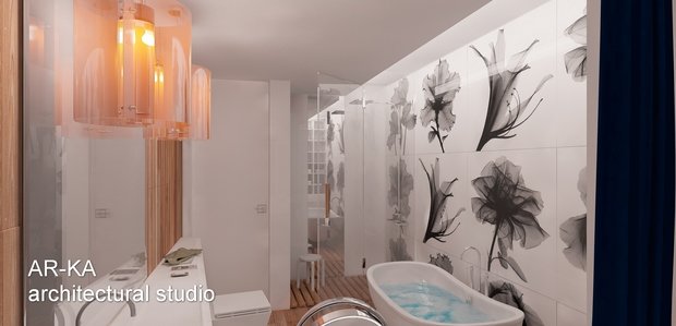 Фото из портфолио 3-х этажный Таунхаус в поселке "Бристоль" – фотографии дизайна интерьеров на InMyRoom.ru
