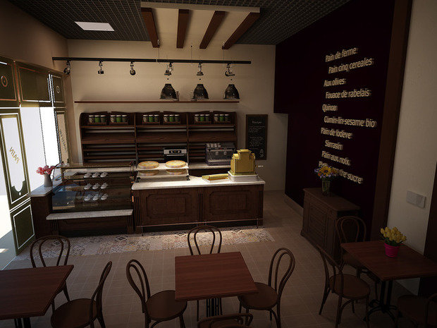 Фото из портфолио Кафе в стиле кантри – фотографии дизайна интерьеров на INMYROOM