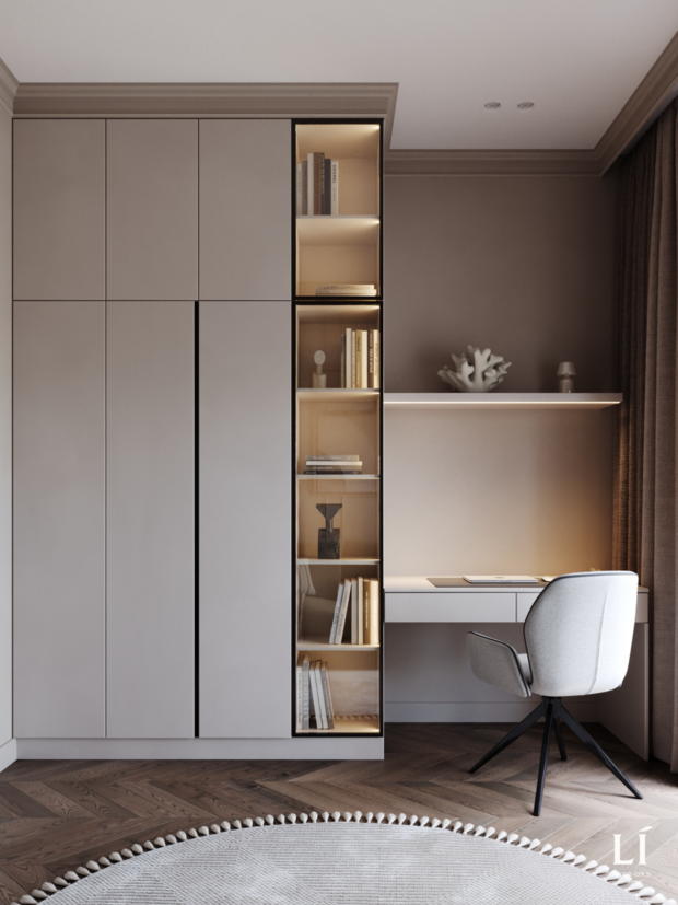 Фото из портфолио Лермонтовский – фотографии дизайна интерьеров на INMYROOM