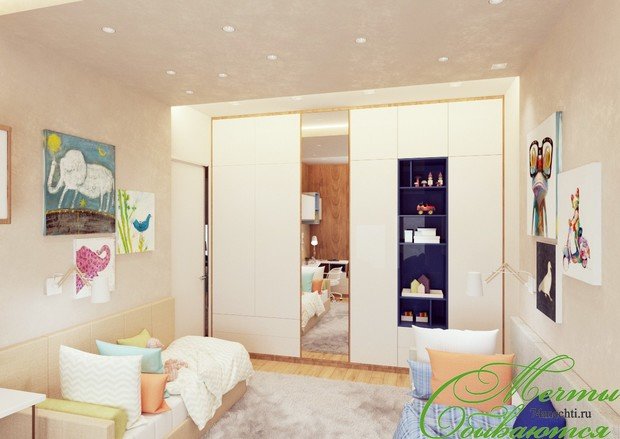 Фото из портфолио Игровая комната без излишеств – фотографии дизайна интерьеров на INMYROOM