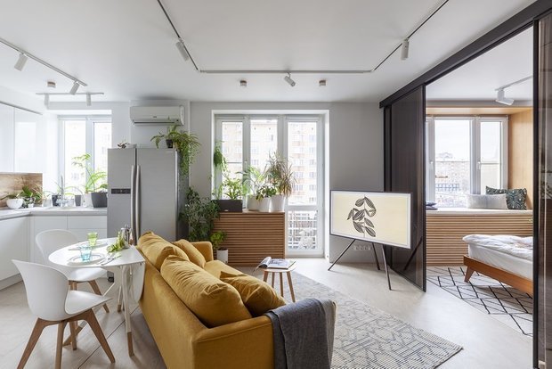 Фотография: Гостиная в стиле Скандинавский, Советы – фото на INMYROOM