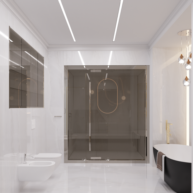 Фото из портфолио ЖК Петровский квартал на воде - 345 кв.метров – фотографии дизайна интерьеров на INMYROOM