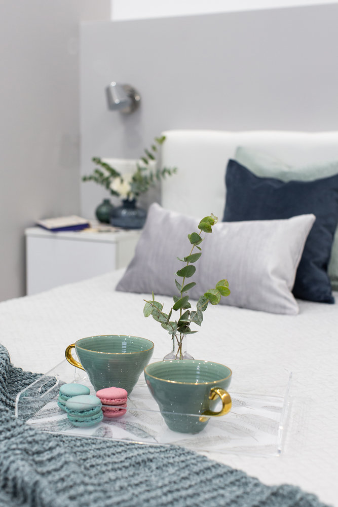 Фотография: Спальня в стиле Современный, Квартира, Студия, Проект недели, Монолитный дом, до 40 метров, 40-60 метров, Татьяна Лушина – фото на INMYROOM