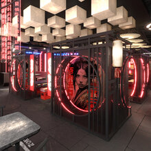 Фото из портфолио Ресторан Kannam Chicken – фотографии дизайна интерьеров на INMYROOM