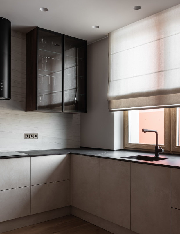 Фото из портфолио Современная квартира с нотками эко-мотивов – фотографии дизайна интерьеров на INMYROOM