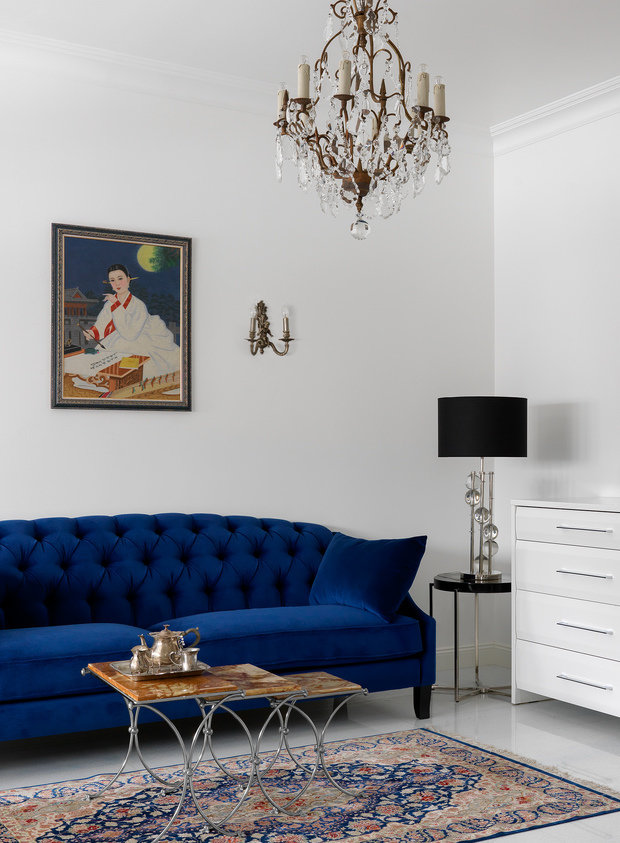 Фото из портфолио Белая квартира  – фотографии дизайна интерьеров на INMYROOM