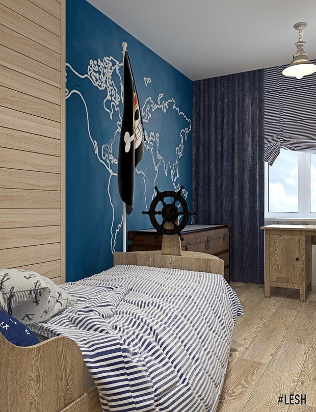 Фото из портфолио Дизайн детской  – фотографии дизайна интерьеров на INMYROOM