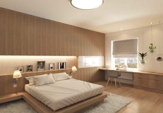 Фото из портфолио Дизайн-проект квартиры "ПШЕНИЧНЫЕ ПОЛЯ" – фотографии дизайна интерьеров на INMYROOM