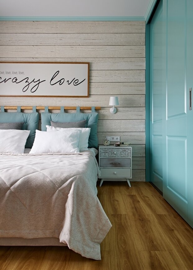 Фотография: Спальня в стиле Прованс и Кантри, Скандинавский, Современный, Эклектика, Дом, Проект недели, Дача, Дом и дача, Челябинск, 4 и больше, Более 90 метров, Ольга Собко – фото на INMYROOM