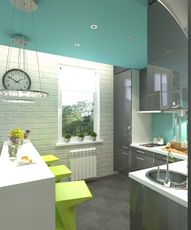 Фото из портфолио Квартира 30 квадратных метров в Сочи – фотографии дизайна интерьеров на INMYROOM