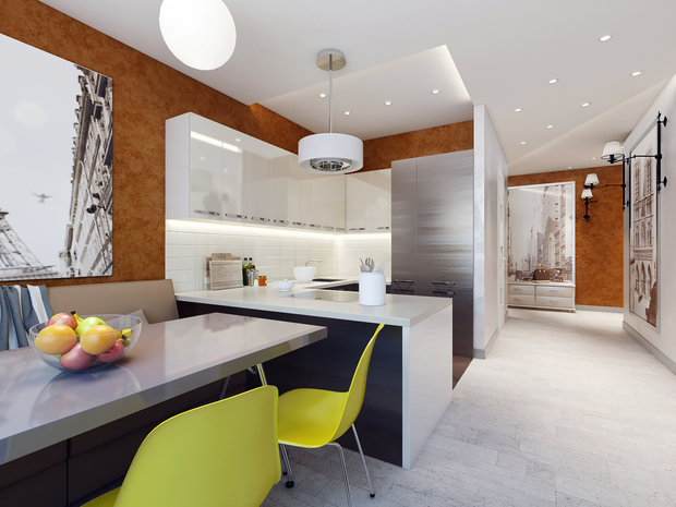 Фото из портфолио Кухня – фотографии дизайна интерьеров на INMYROOM
