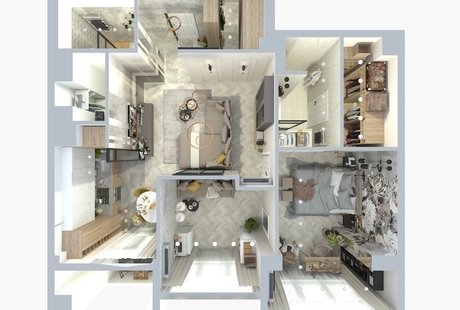 Песчаная панорама