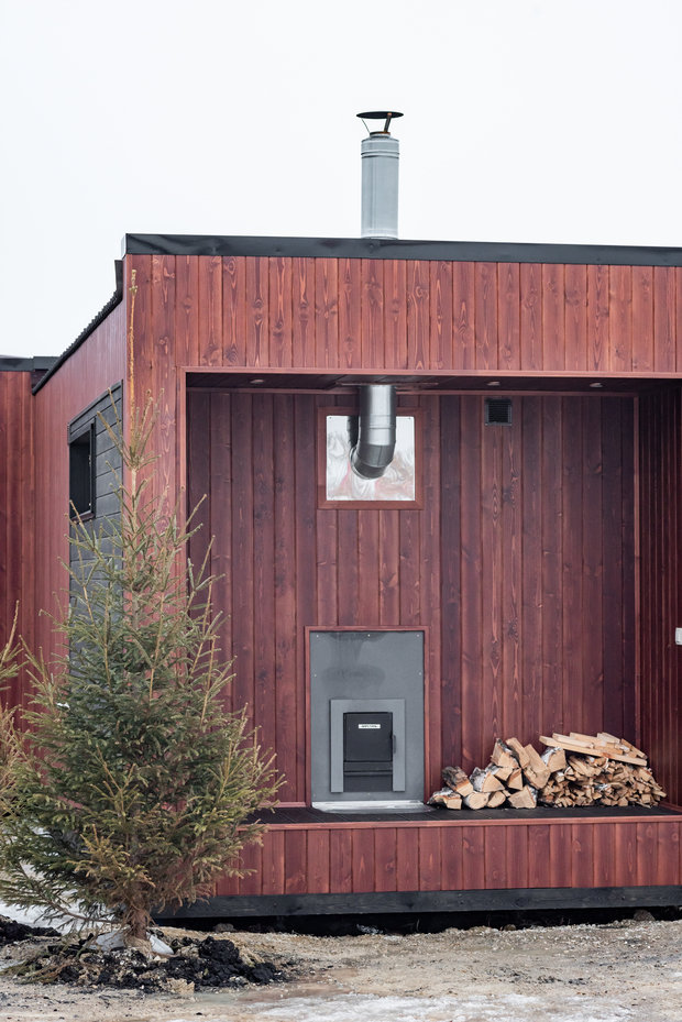 Фотография: Терраса в стиле Скандинавский, Дом, Проект недели, Дача, Дом и дача, 3 комнаты, 40-60 метров, Дарья Сергиенко, Челябинская область – фото на INMYROOM