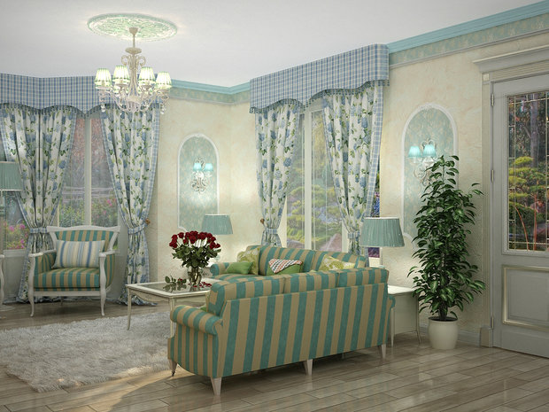 Фото из портфолио Прованс – фотографии дизайна интерьеров на INMYROOM