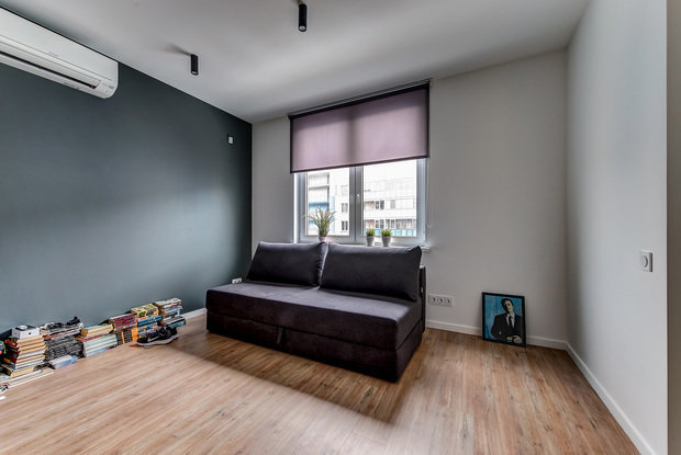 Фото из портфолио Ремонт 1 комнатной квартиры для брутального мужчины – фотографии дизайна интерьеров на INMYROOM