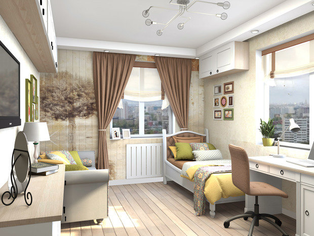 Фотография: Детская в стиле Прованс и Кантри – фото на InMyRoom.ru