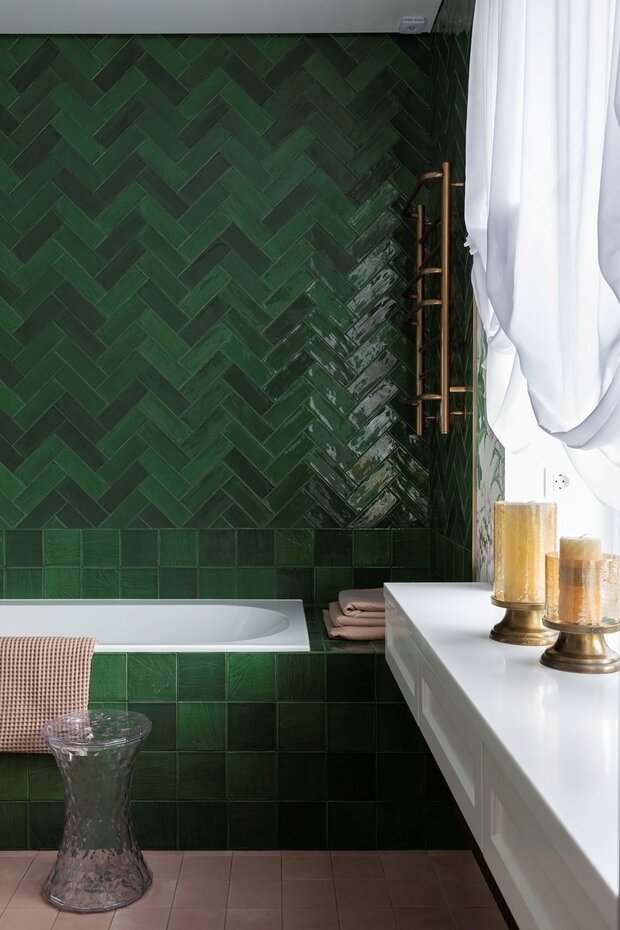 Фотография: Ванная в стиле Восточный, Эклектика, Квартира, Проект недели, Самара, 4 и больше, Более 90 метров, Татьяна Тувман – фото на INMYROOM