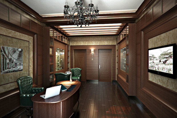 Фото из портфолио Загородный дом в стиле артдеко. – фотографии дизайна интерьеров на INMYROOM