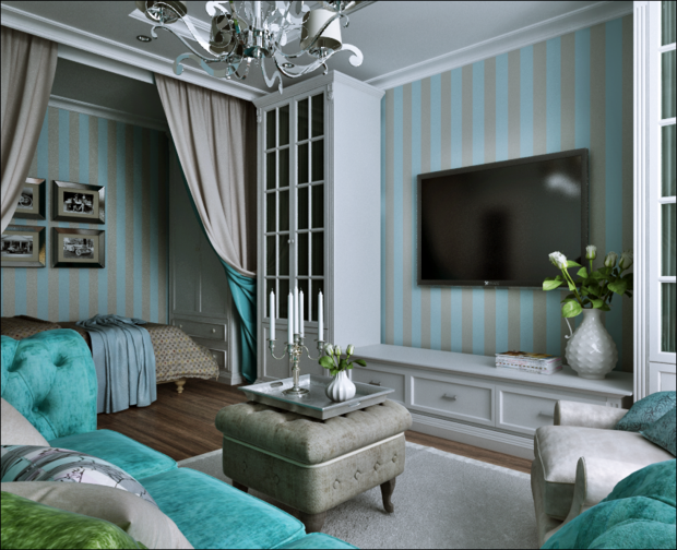 Фото из портфолио Московская классика – фотографии дизайна интерьеров на INMYROOM