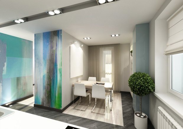 Фото из портфолио Квартира-студия – фотографии дизайна интерьеров на INMYROOM