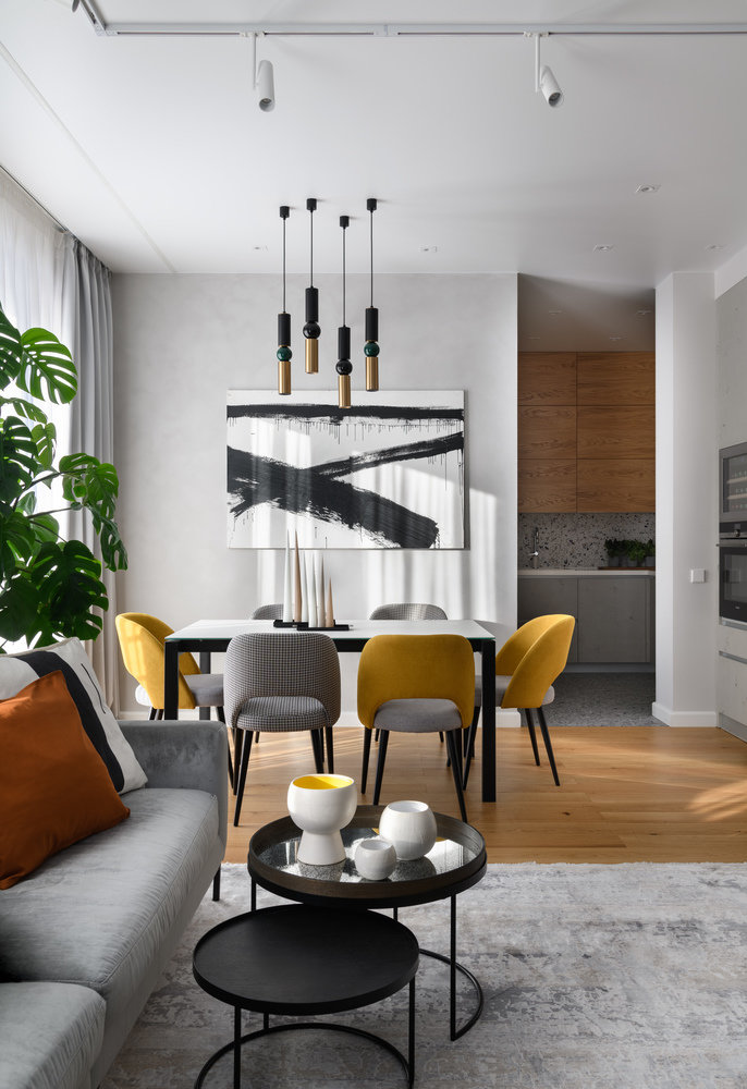 Фотография: Кухня и столовая в стиле Современный, Квартира, Проект недели, Новосибирск, 4 и больше, Более 90 метров, Dizart – фото на INMYROOM Фотография: Кухня и столовая в стиле Современный, Квартира, Проект недели, Новосибирск, 4 и больше, Более 90 метров, Dizart – фото на INMYROOM