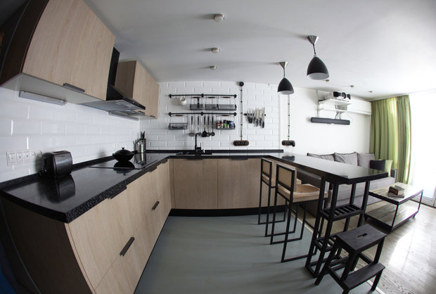 Фотография: Кухня и столовая в стиле Лофт, Скандинавский – фото на INMYROOM