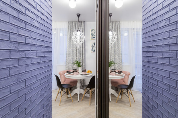 Фото из портфолио 48м2 Neloft Реализация – фотографии дизайна интерьеров на INMYROOM