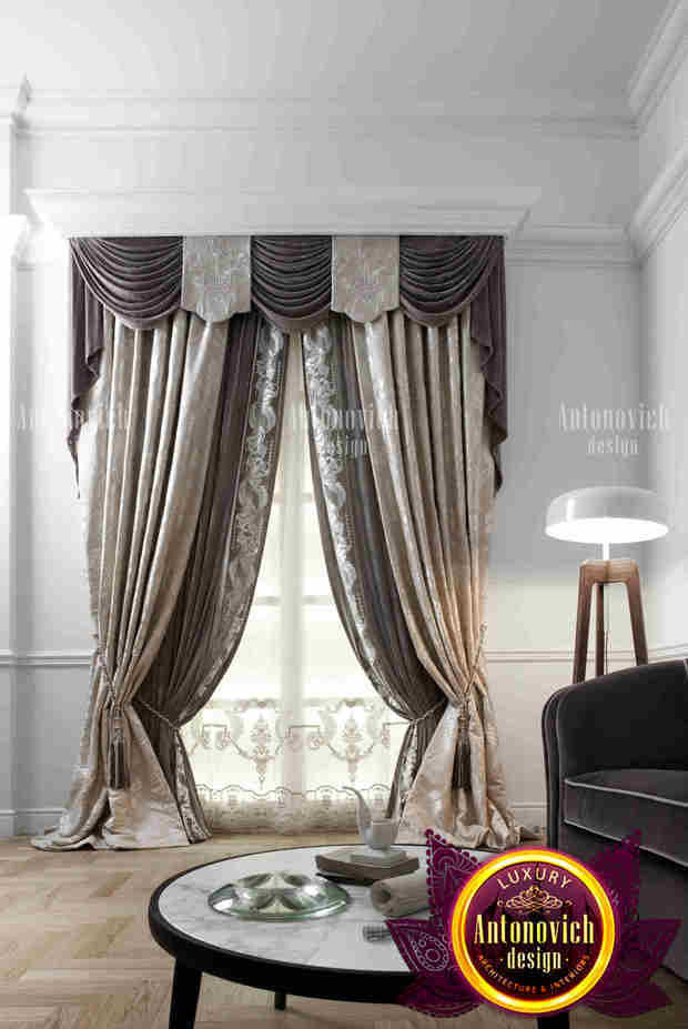Фото из портфолио Universal Features Of Satin Curtains Design – фотографии дизайна интерьеров на INMYROOM