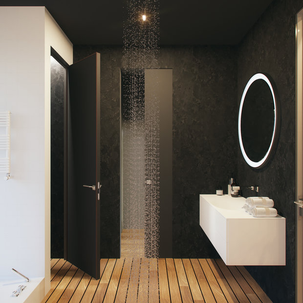 Фото из портфолио Интерьер бани в г. Мытищи – фотографии дизайна интерьеров на INMYROOM
