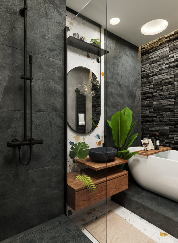 Фото из портфолио Таинственный остров – фотографии дизайна интерьеров на INMYROOM