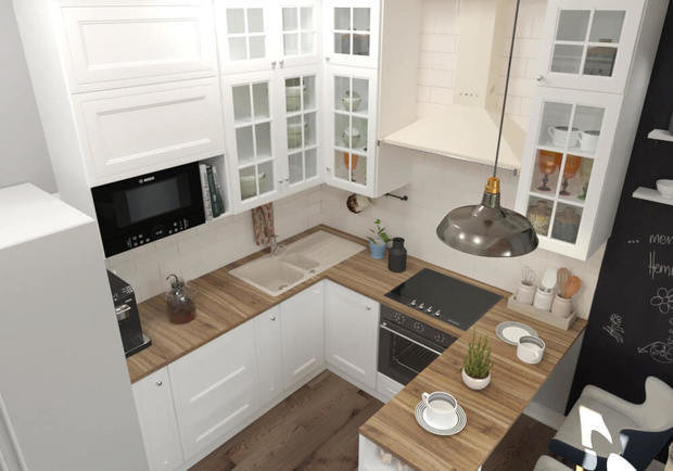 Фото из портфолио Дизайн-проект четырехкомнатной квартиры – фотографии дизайна интерьеров на INMYROOM